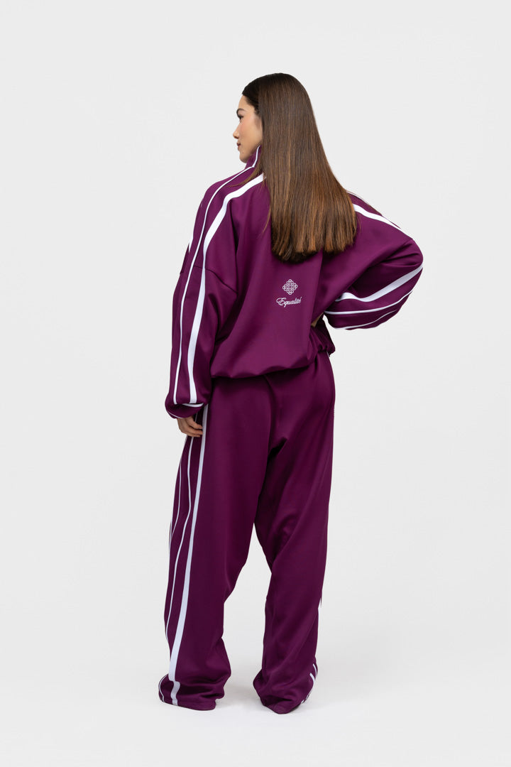 TRACK PANTS | DEEP PURPLE
