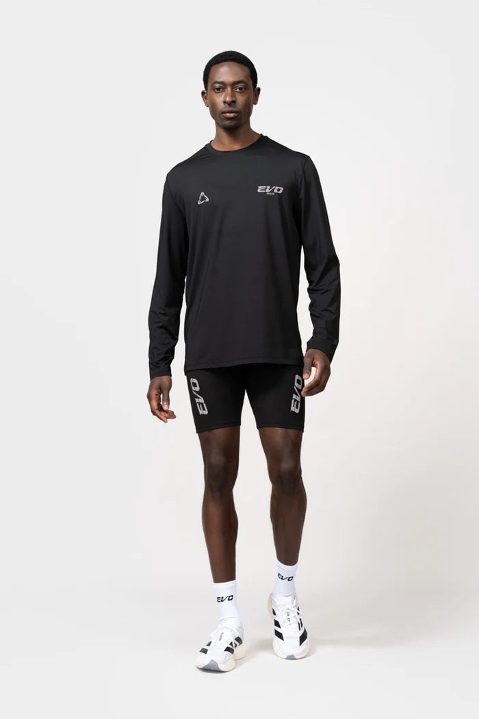 EVO LONGSLEEVE TIGHT SET | BLACK