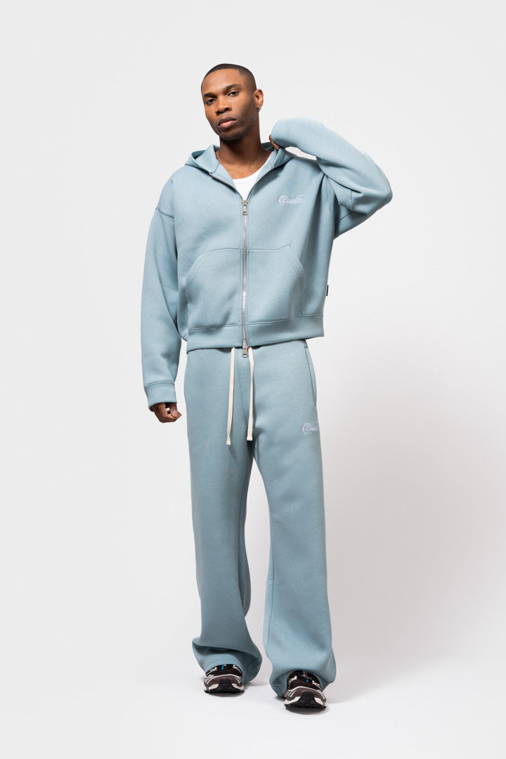 YUKI SCUBA JOGGER PANTS | WASHED LIGHT BLUE