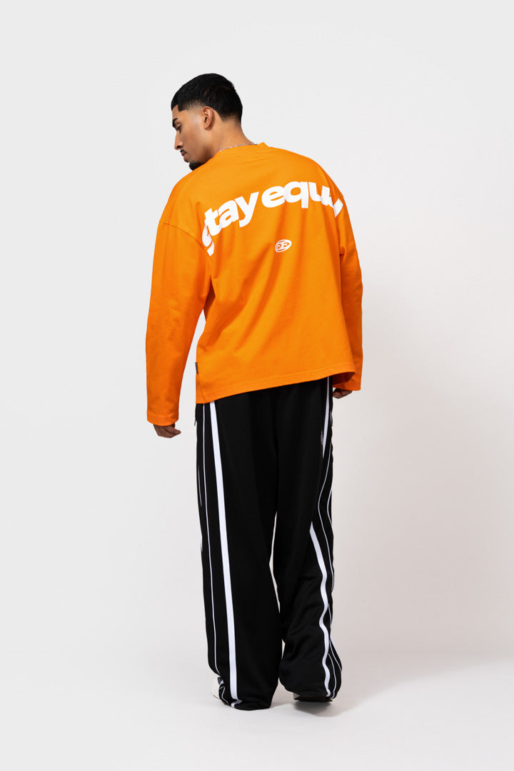 STAY EQUAL LONGSLEEVE TEE | ORANGE