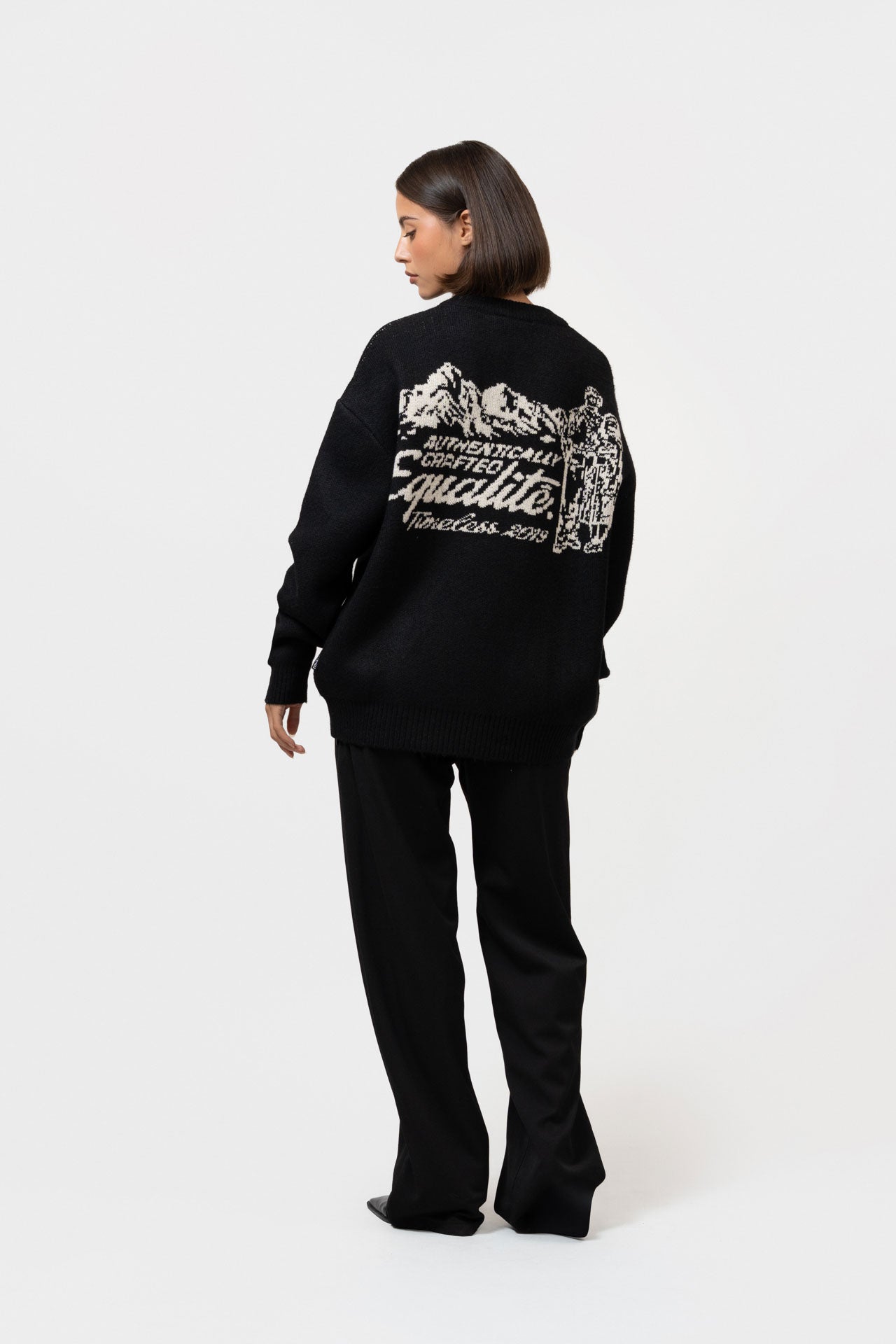 RAF KNIT SWEATER | BLACK