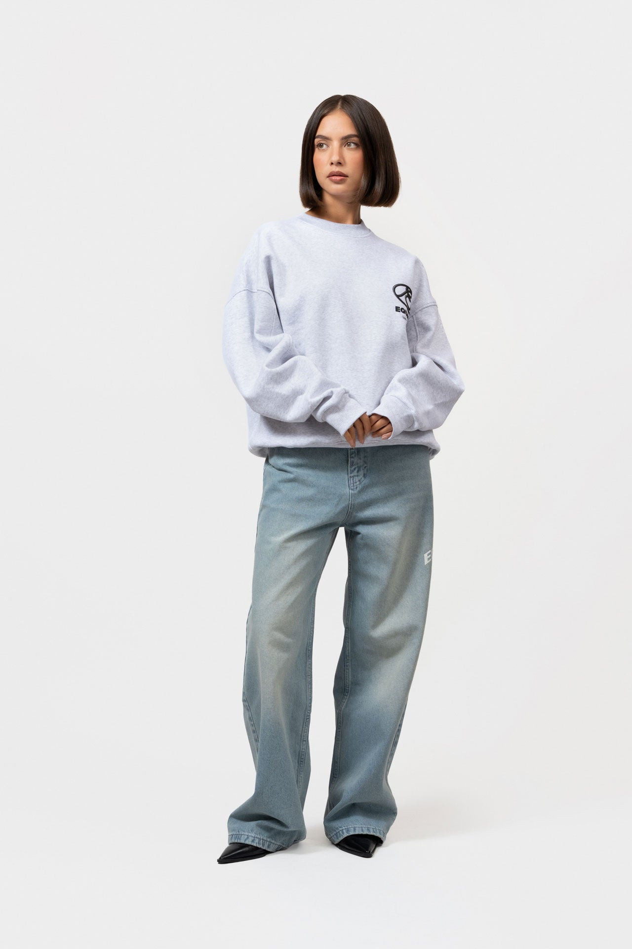 ARID SWEATER | MELANGE GREY