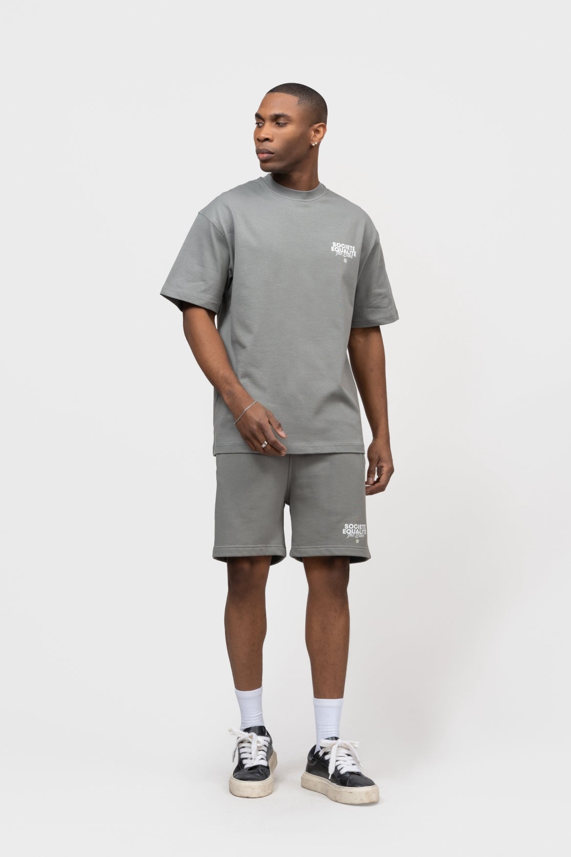 SOCIETÉ 2.0 OVERSIZED TEE | GREY