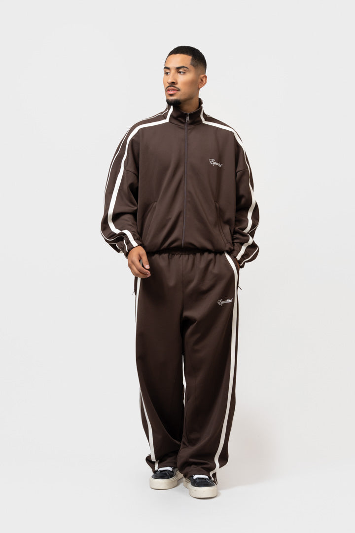 TRACK PANTS | BROWN