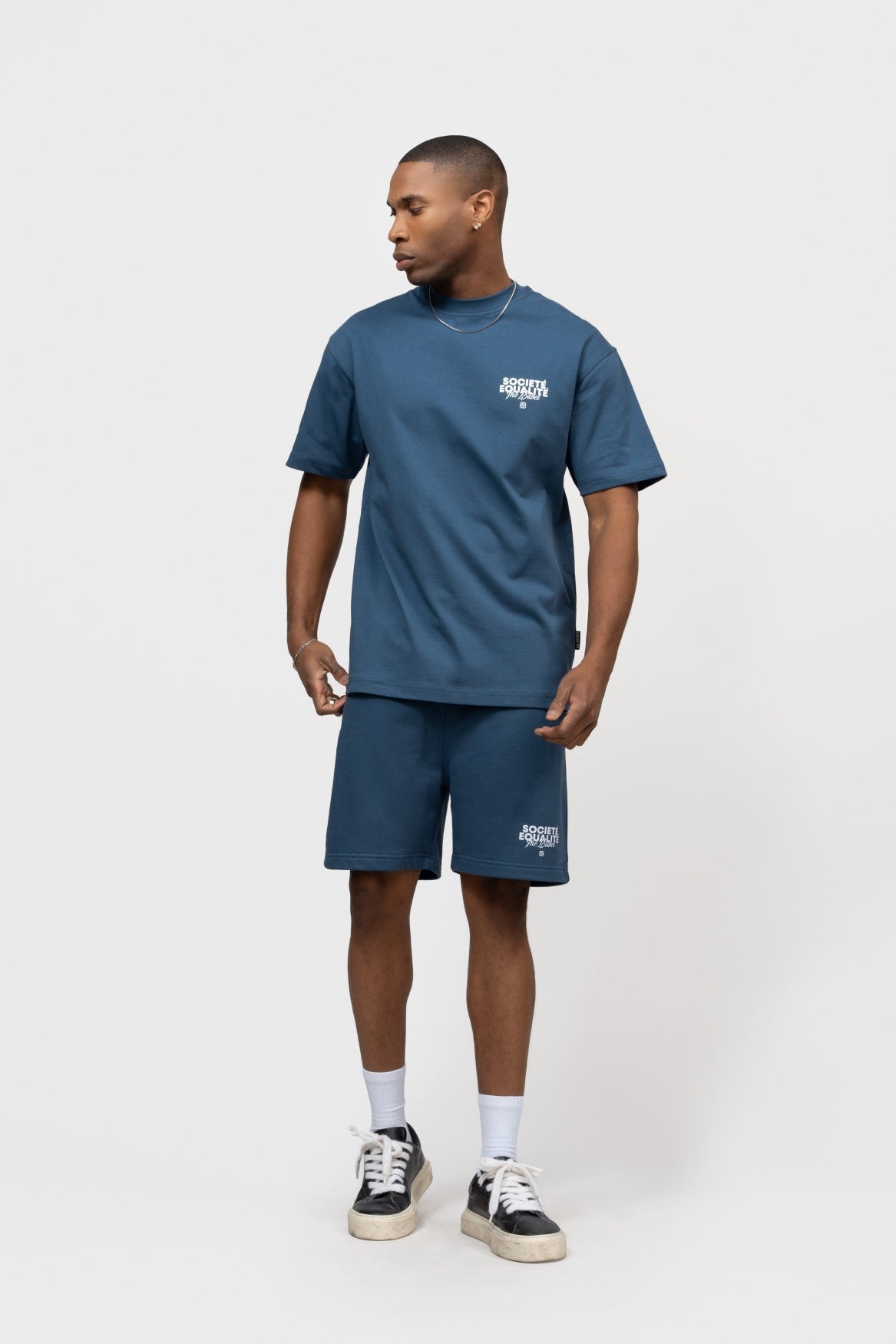 SOCIETÉ 2.0 OVERSIZED SHORTS | NAVY