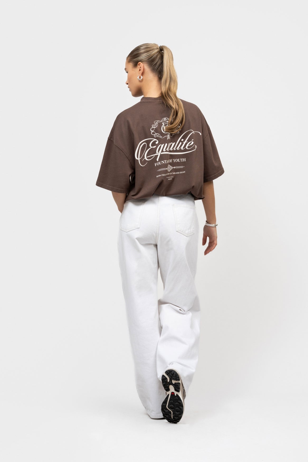 YUKI BOXY TEE | TOBACCO