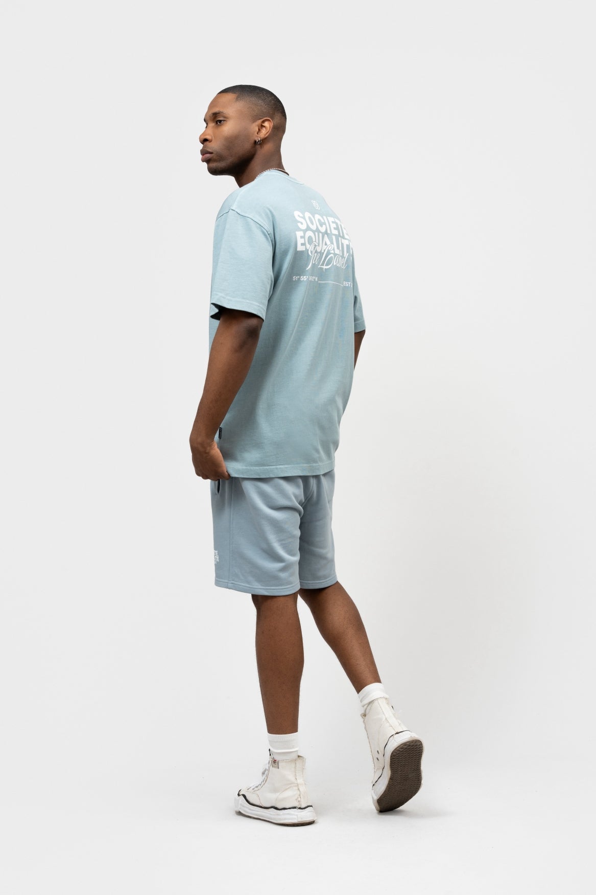 SOCIETÉ 2.0 OVERSIZED SHORTS | LIGHT BLUE