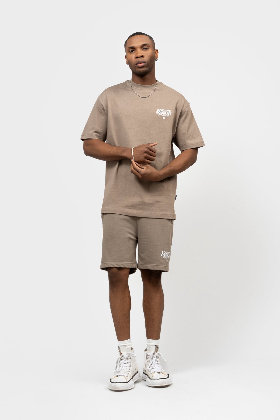 SOCIETÉ 2.0 OVERSIZED TEE | TAUPE