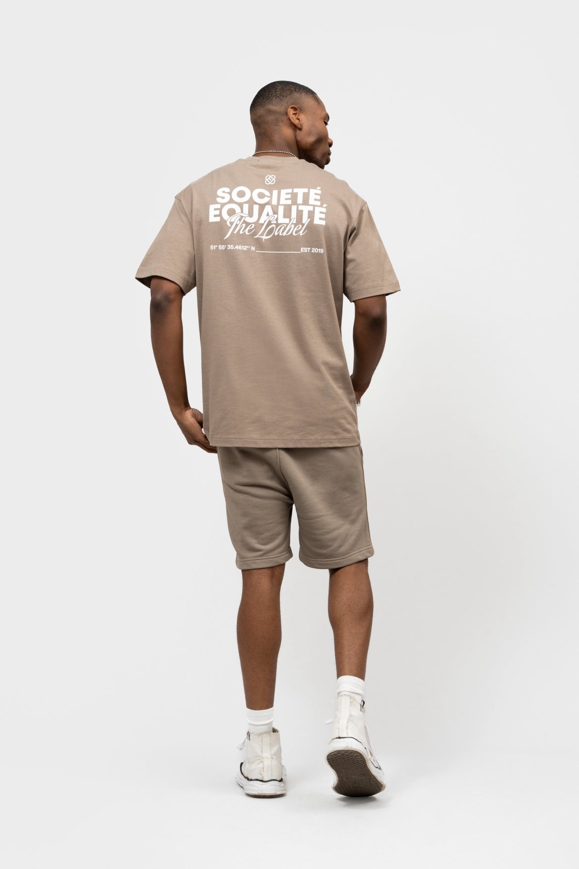 SOCIETÉ 2.0 OVERSIZED SHORTS | TAUPE