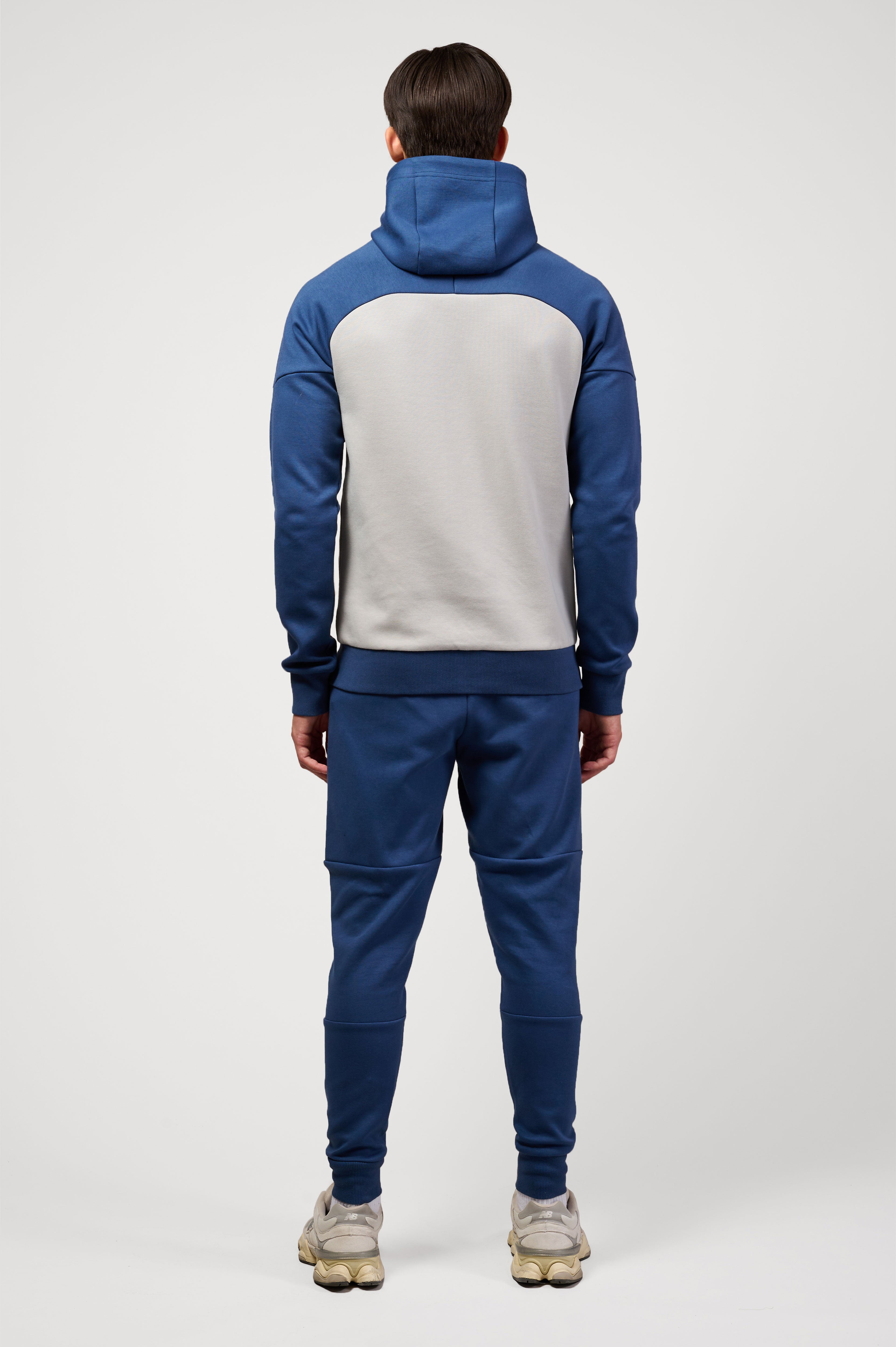 FLEECE TRACKSUIT NAVY & GRAY