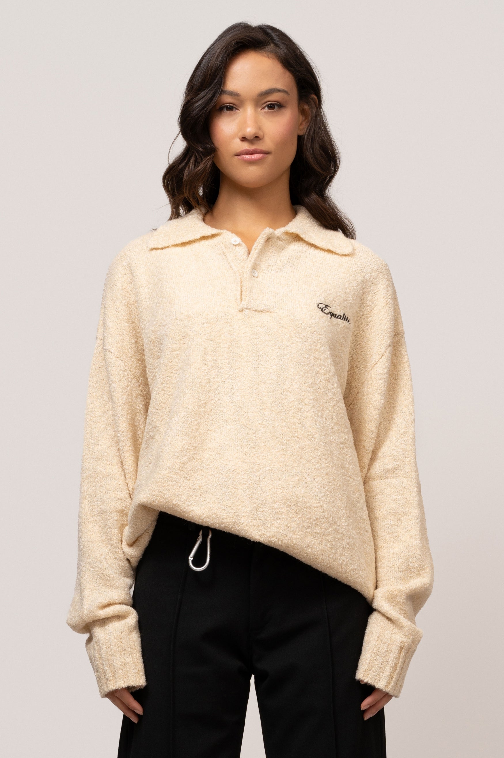 BOUCLE POLO | OFF WHITE