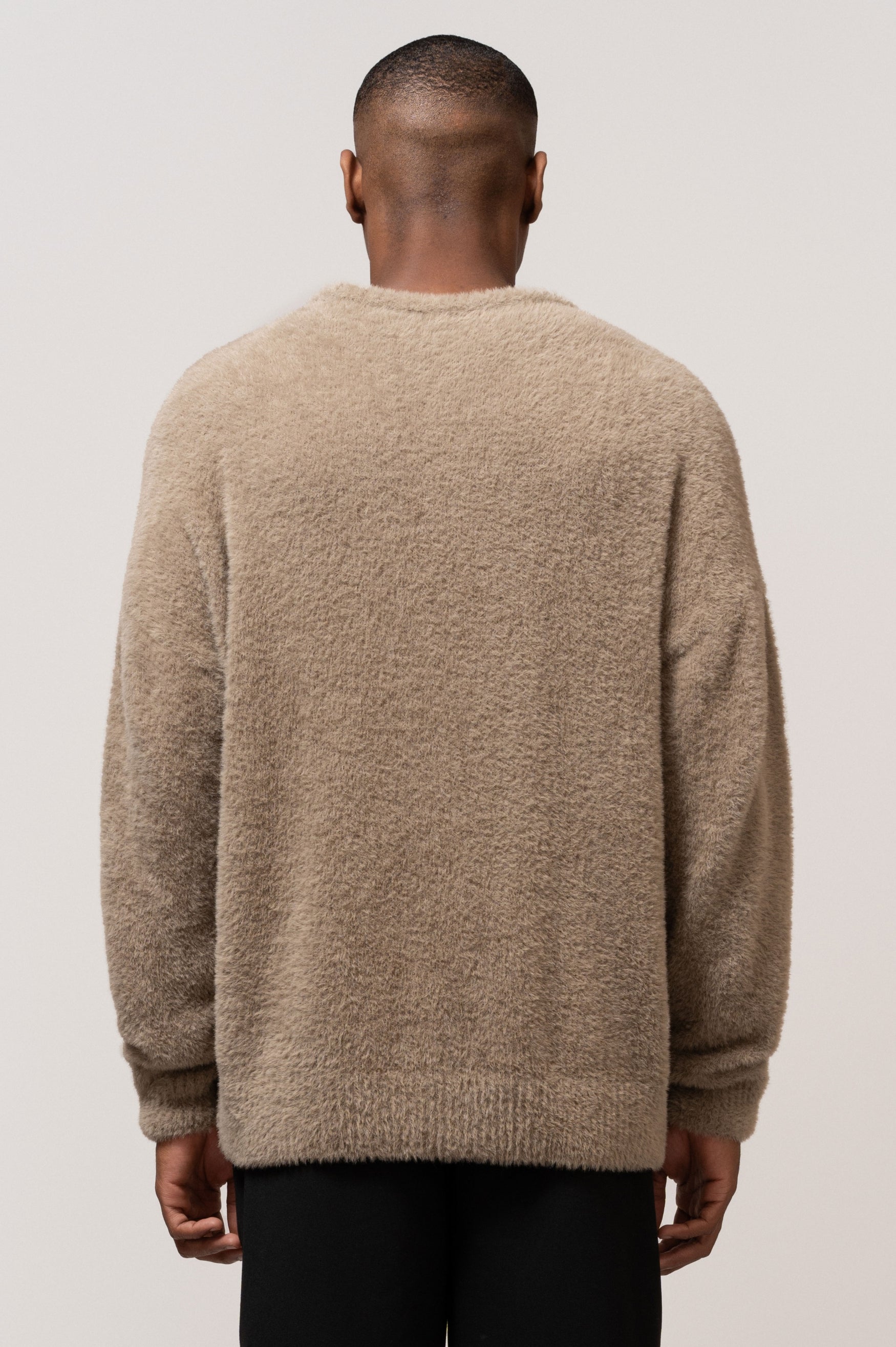 ULTRA SOFT KNIT SWEATER | TAUPE