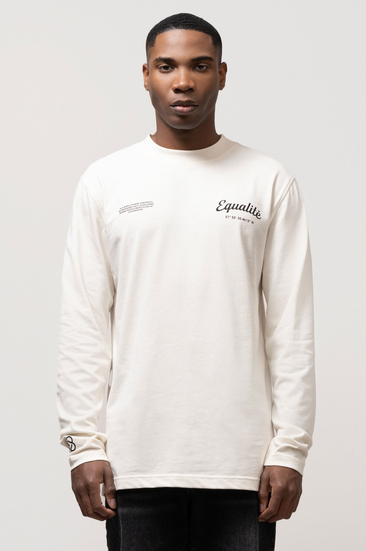 Off white t shirt long sleeve online