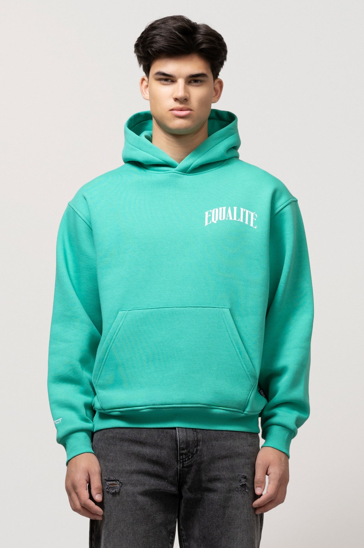 OLIVER OVERSIZED HOODIE | COOL GREEN