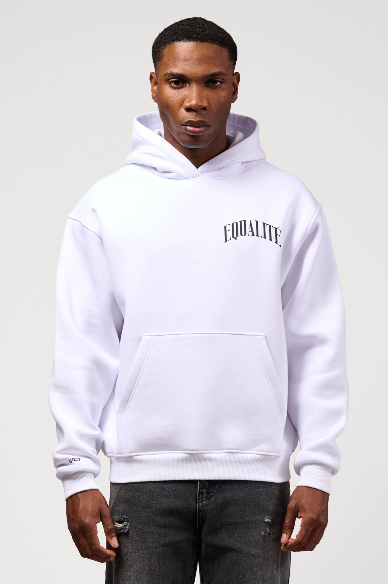 OLIVER OVERSIZED HOODIE | WHITE