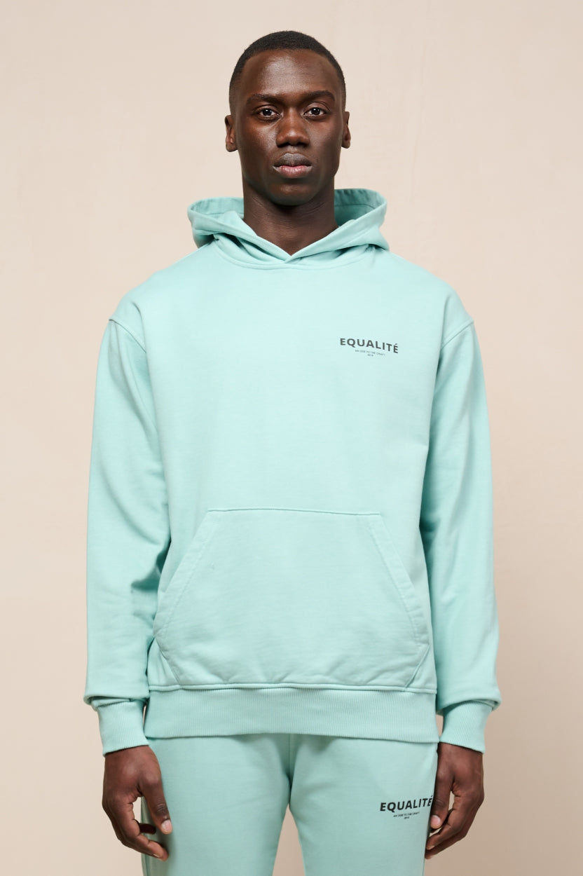 PIERE OVERSIZED HOODIE | WASHED LIGHT BLUE