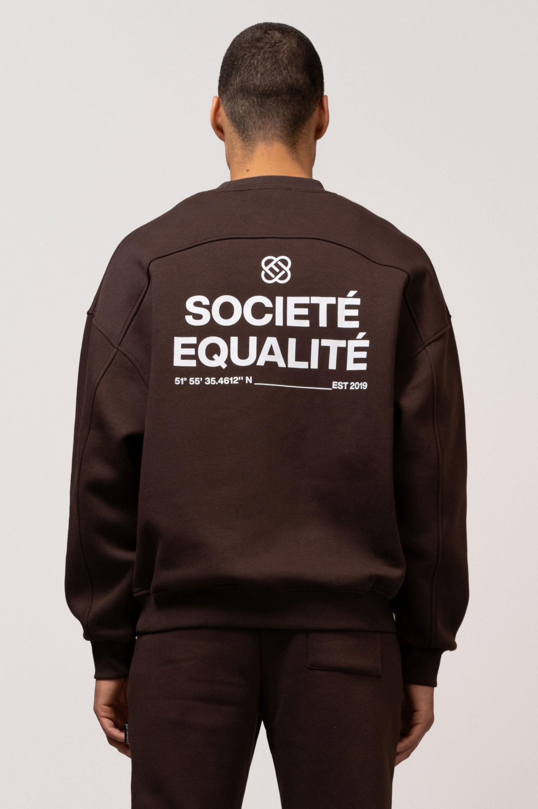 SOCIETÉ OVERSIZED SWEATER | BROWN