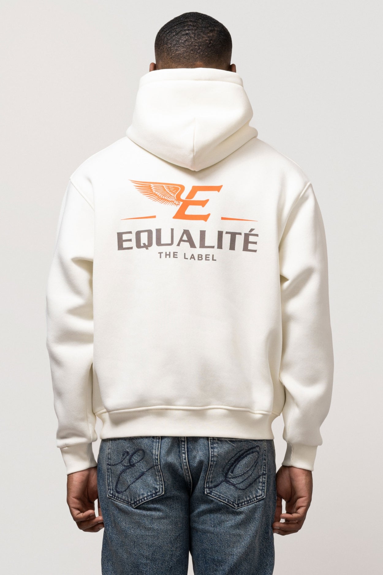 WING OVERSIZED HOODIE | OFF WHITE