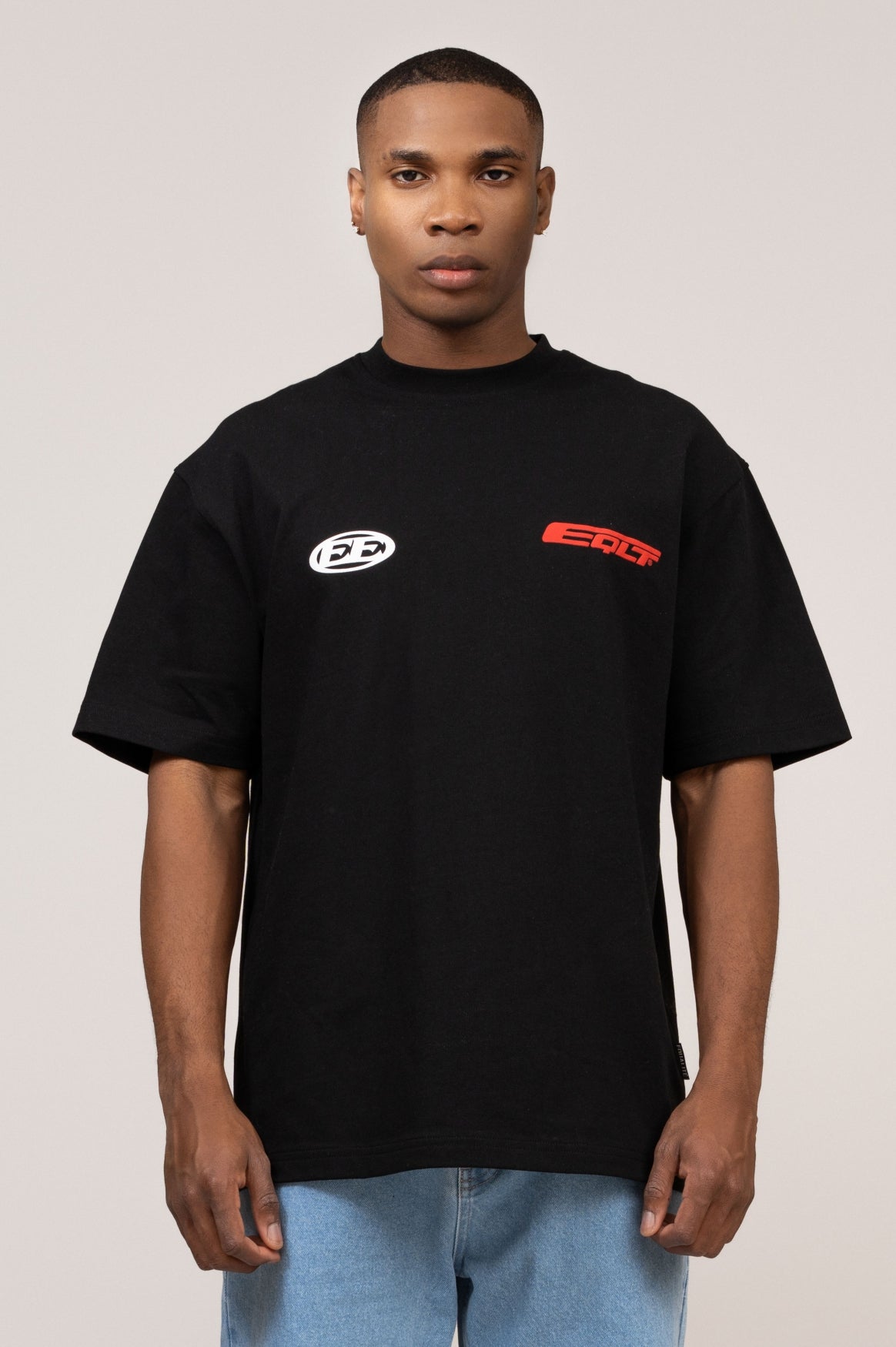 BETTER TOGETHER OVERSIZED TEE | BLACK