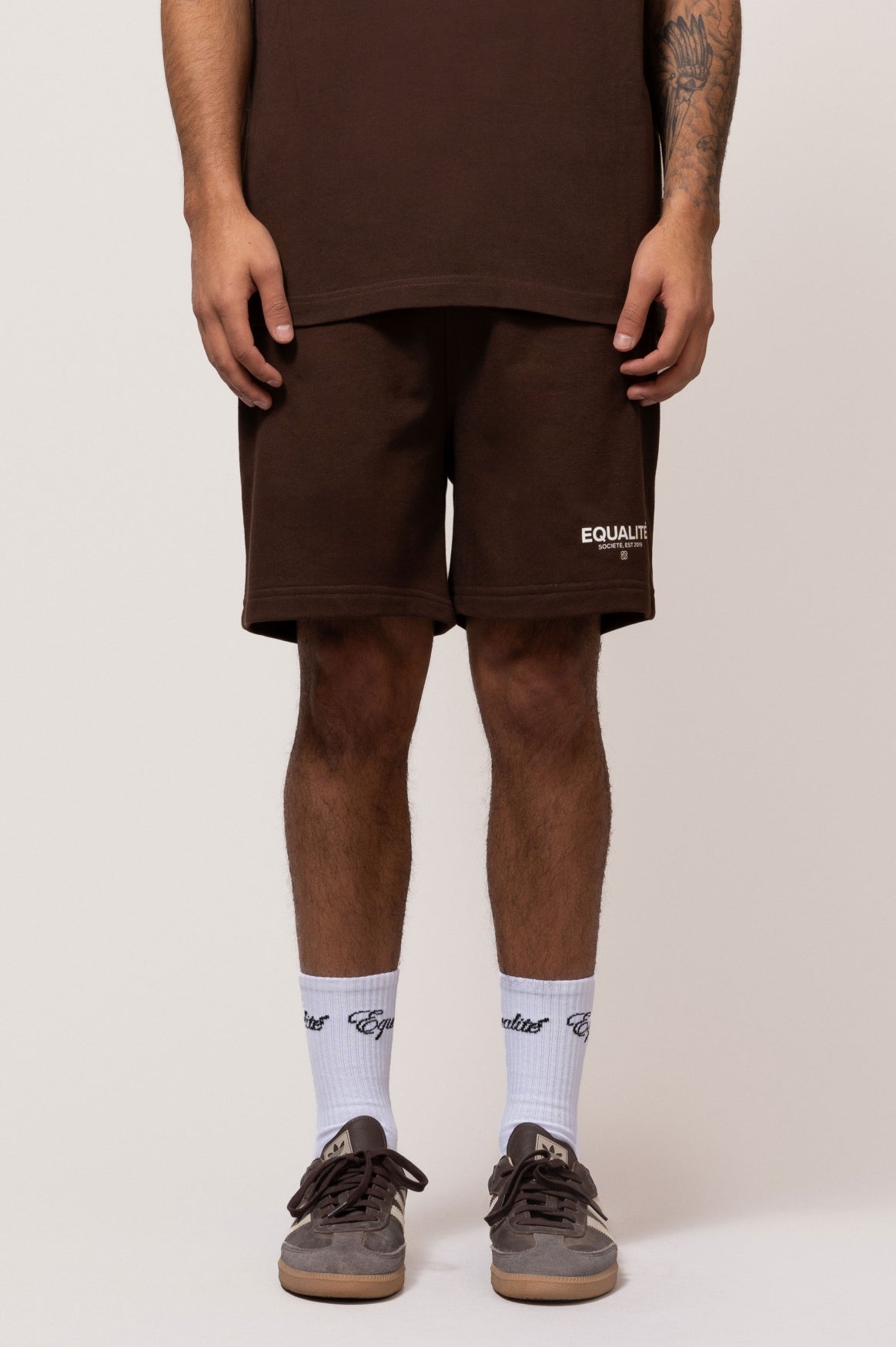 SOCIETÉ OVERSIZED SHORTS | BROWN