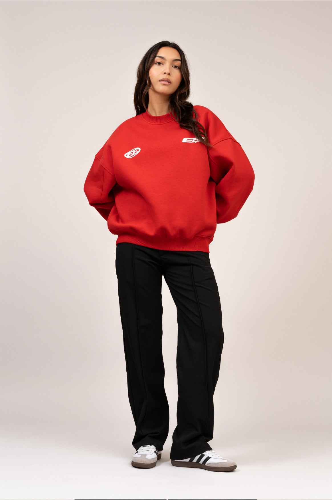 Chloé Oversized Sweater | Cherry