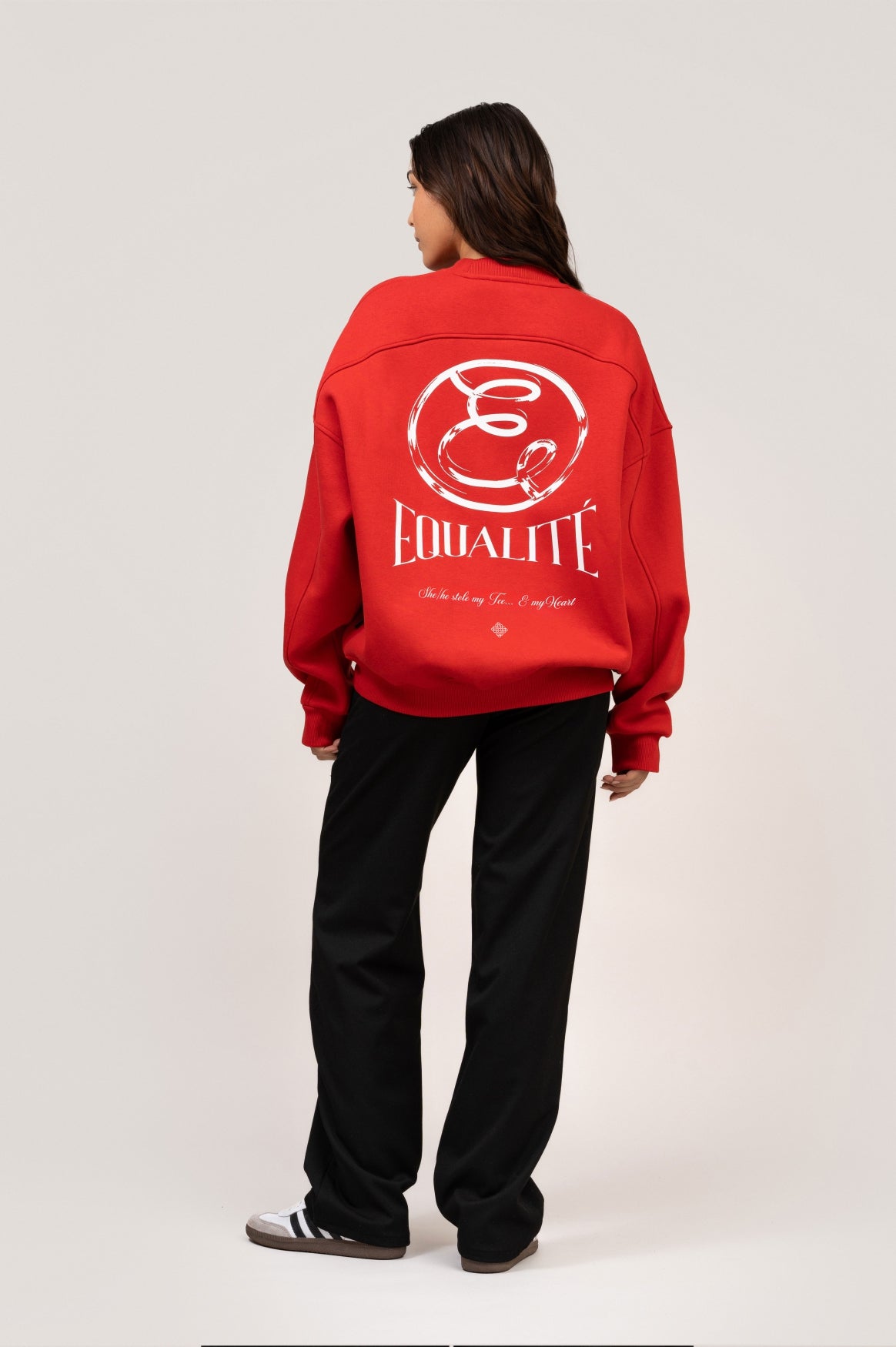 Chloé Oversized Sweater | Cherry