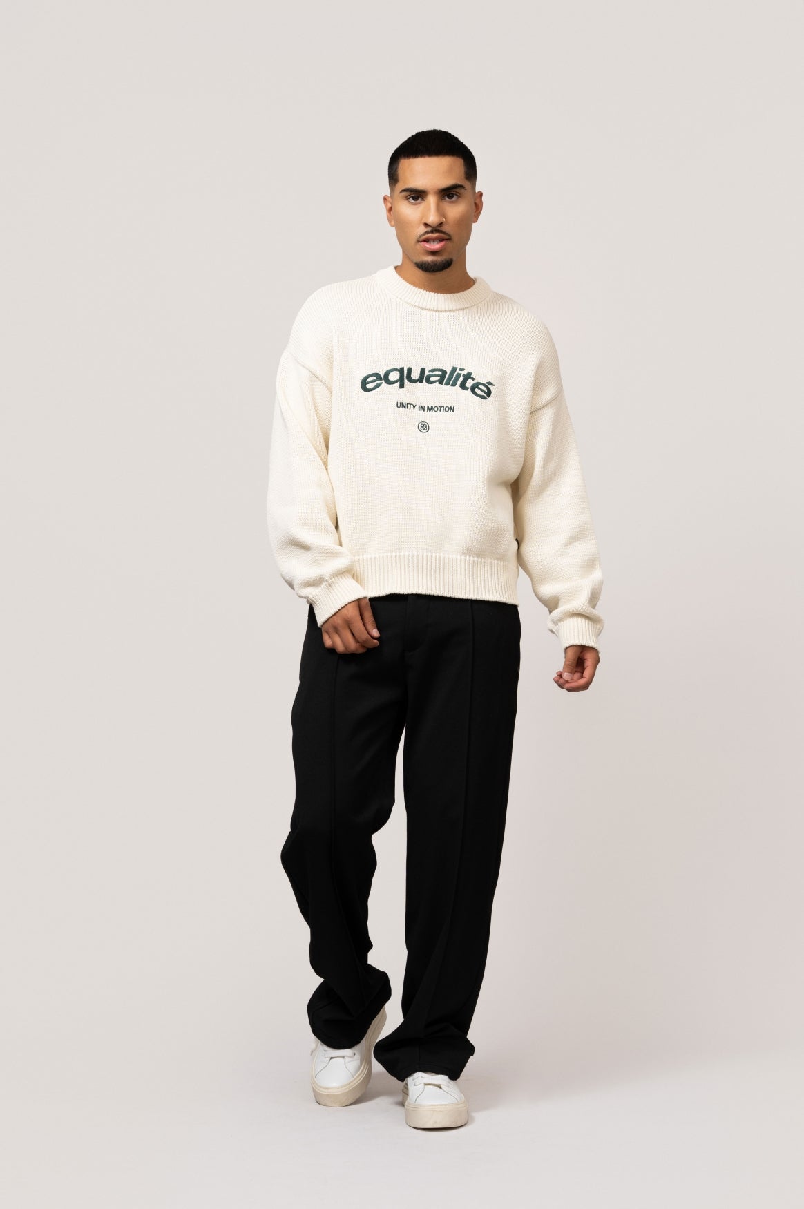 CELESTE KNIT SWEATER | OFF-WHITE