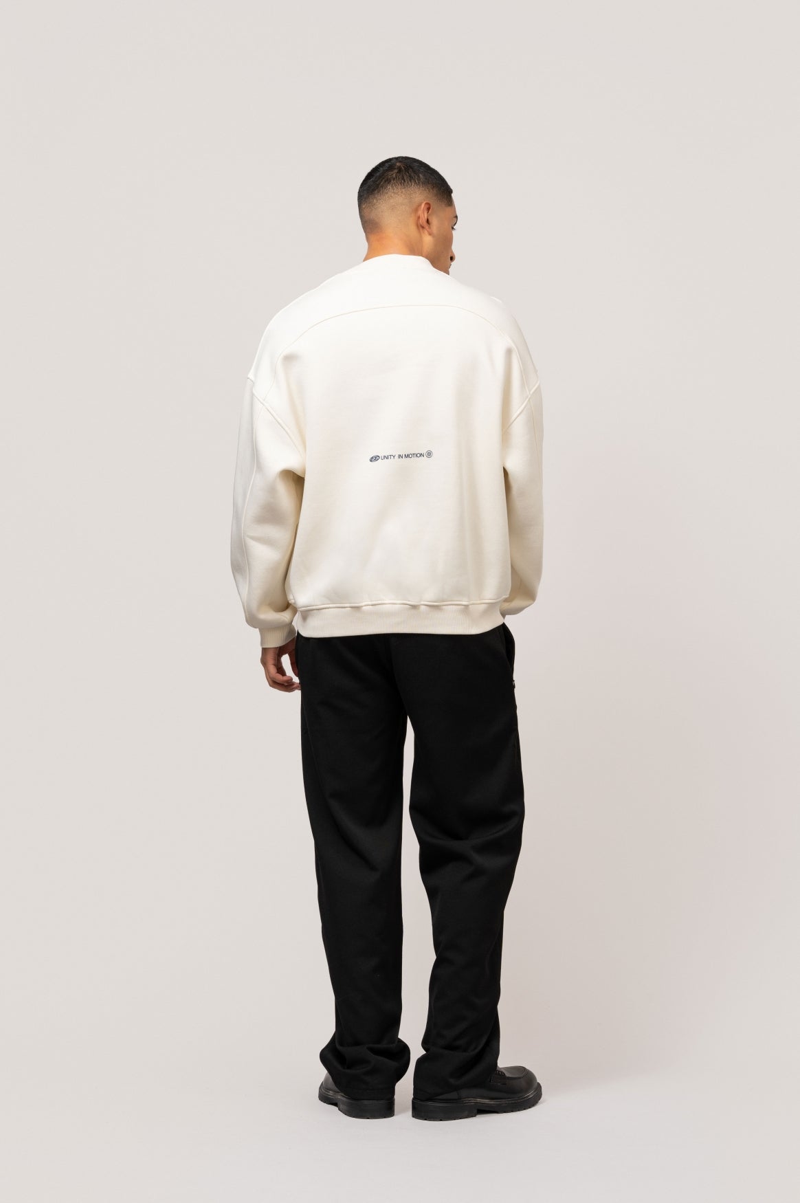 CELESTE OVERSIZED SWEATER | OFF-WHITE