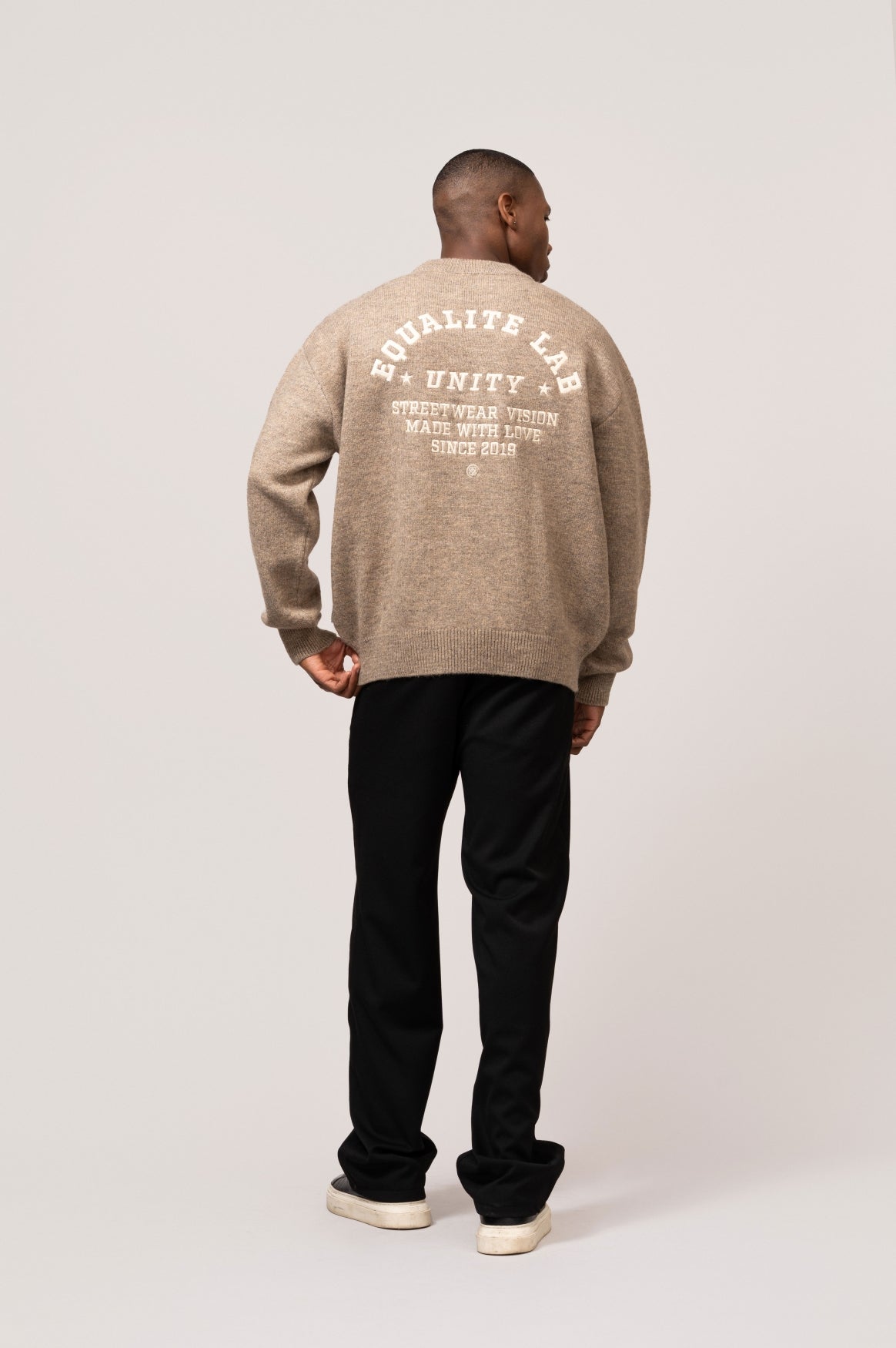 LUCIUS KNIT SWEATER | TAUPE