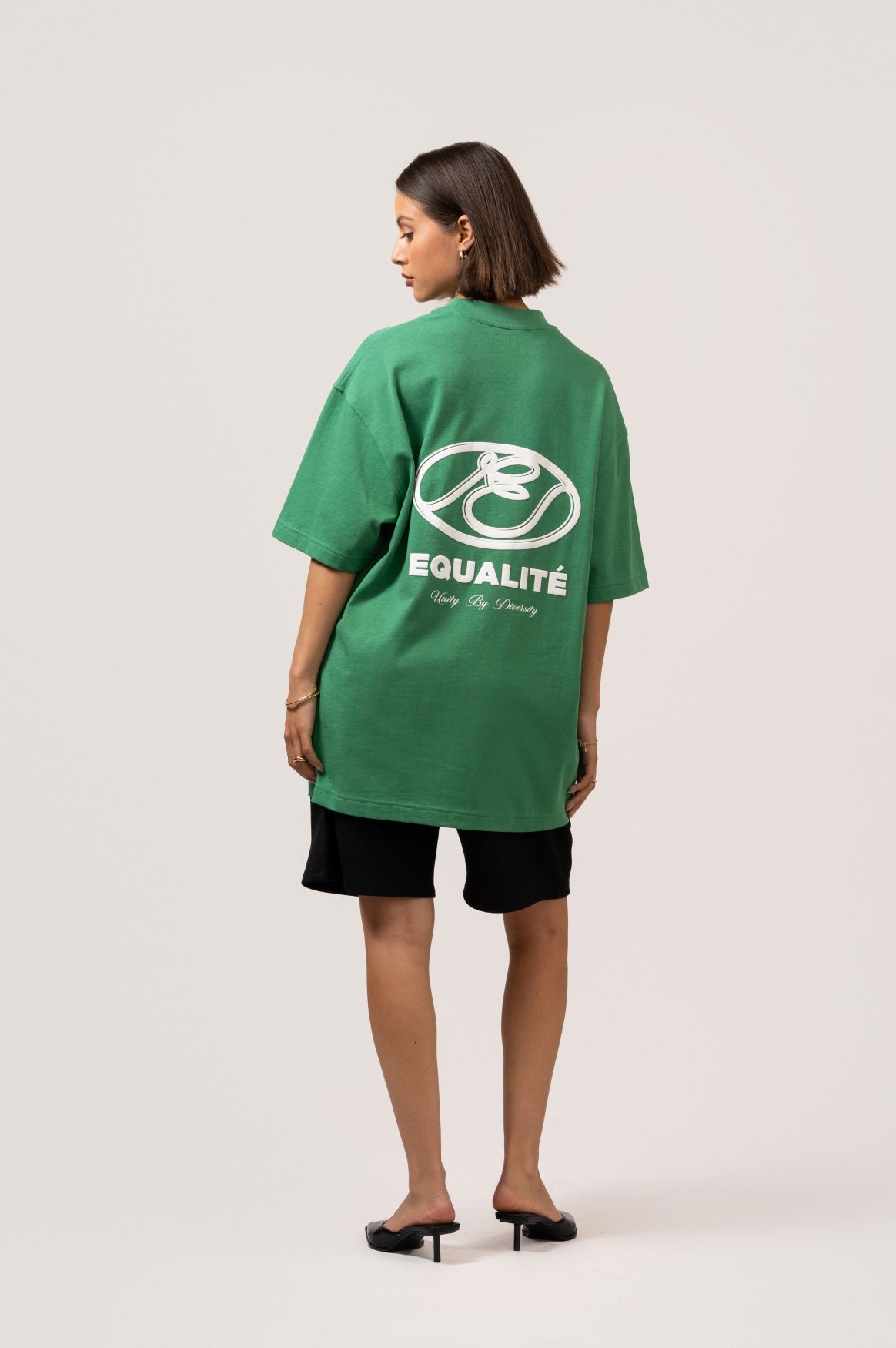 ARID OVERSIZED TEE | FOREST GREEN