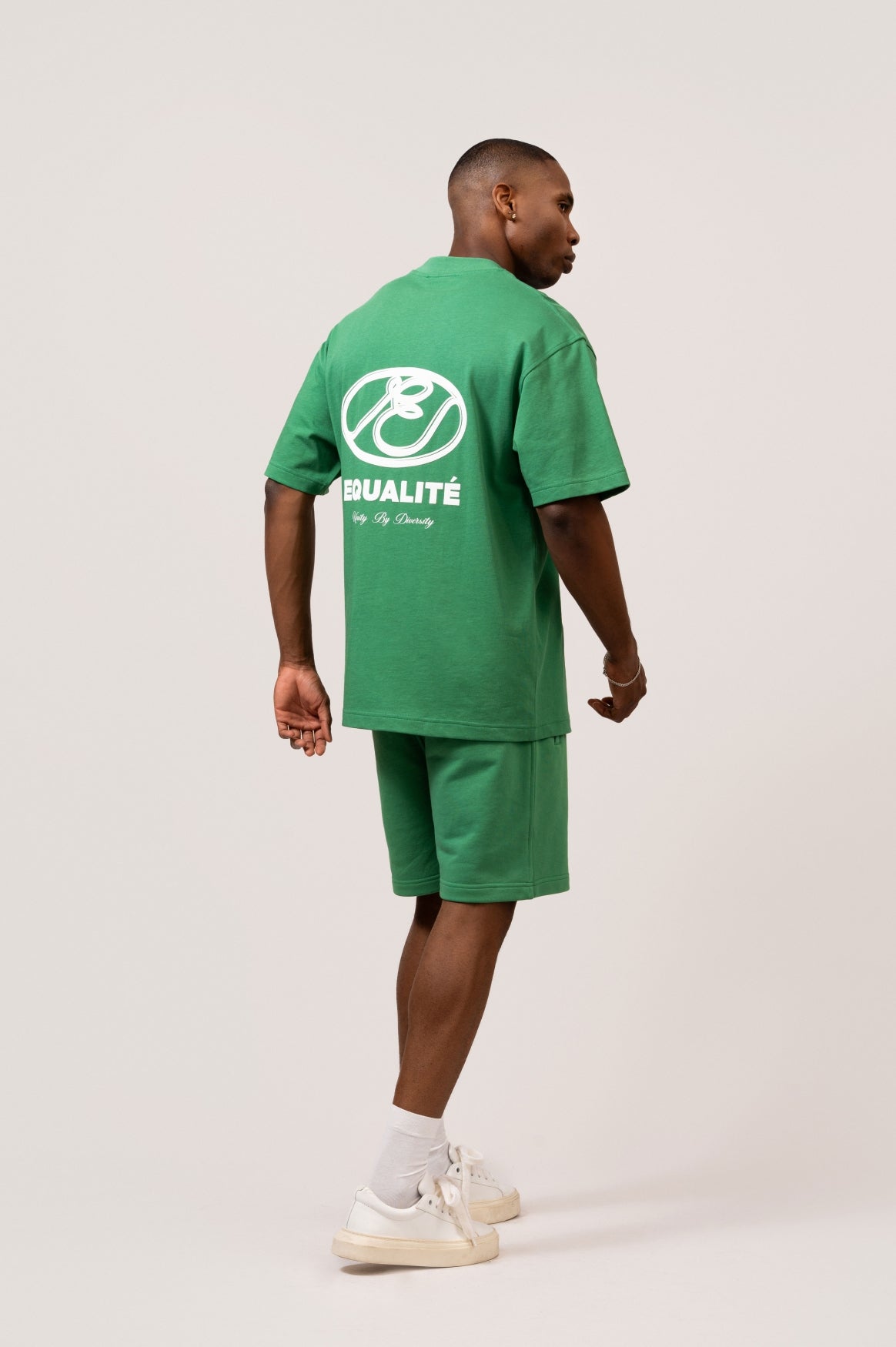 ARID OVERSIZED TEE | FOREST GREEN