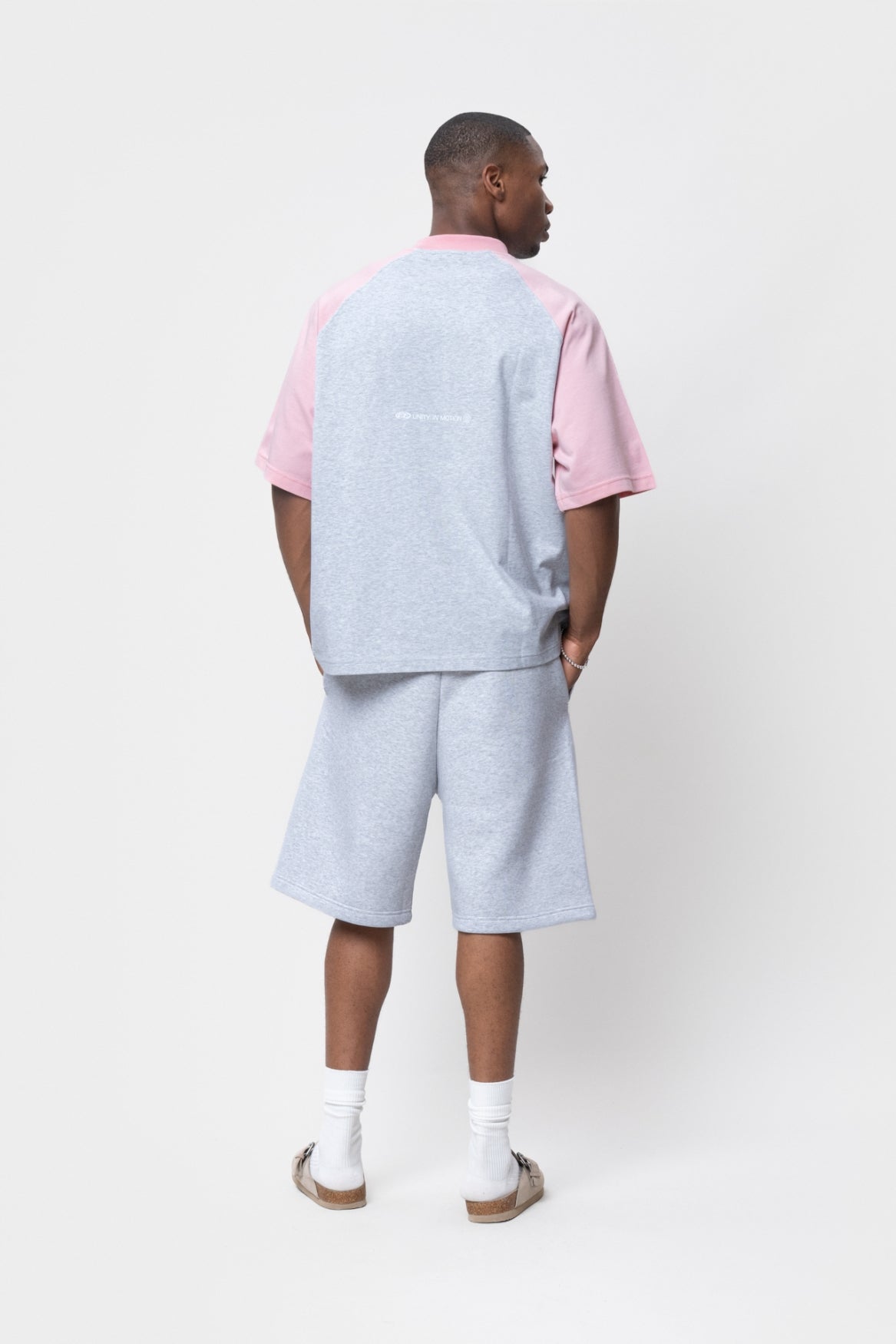 DIDIER JOGGER SHORTS | MELANGE GREY