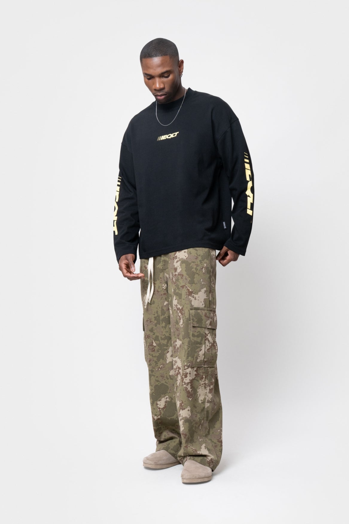 ADRIEN LONGSLEEVE TEE | BLACK