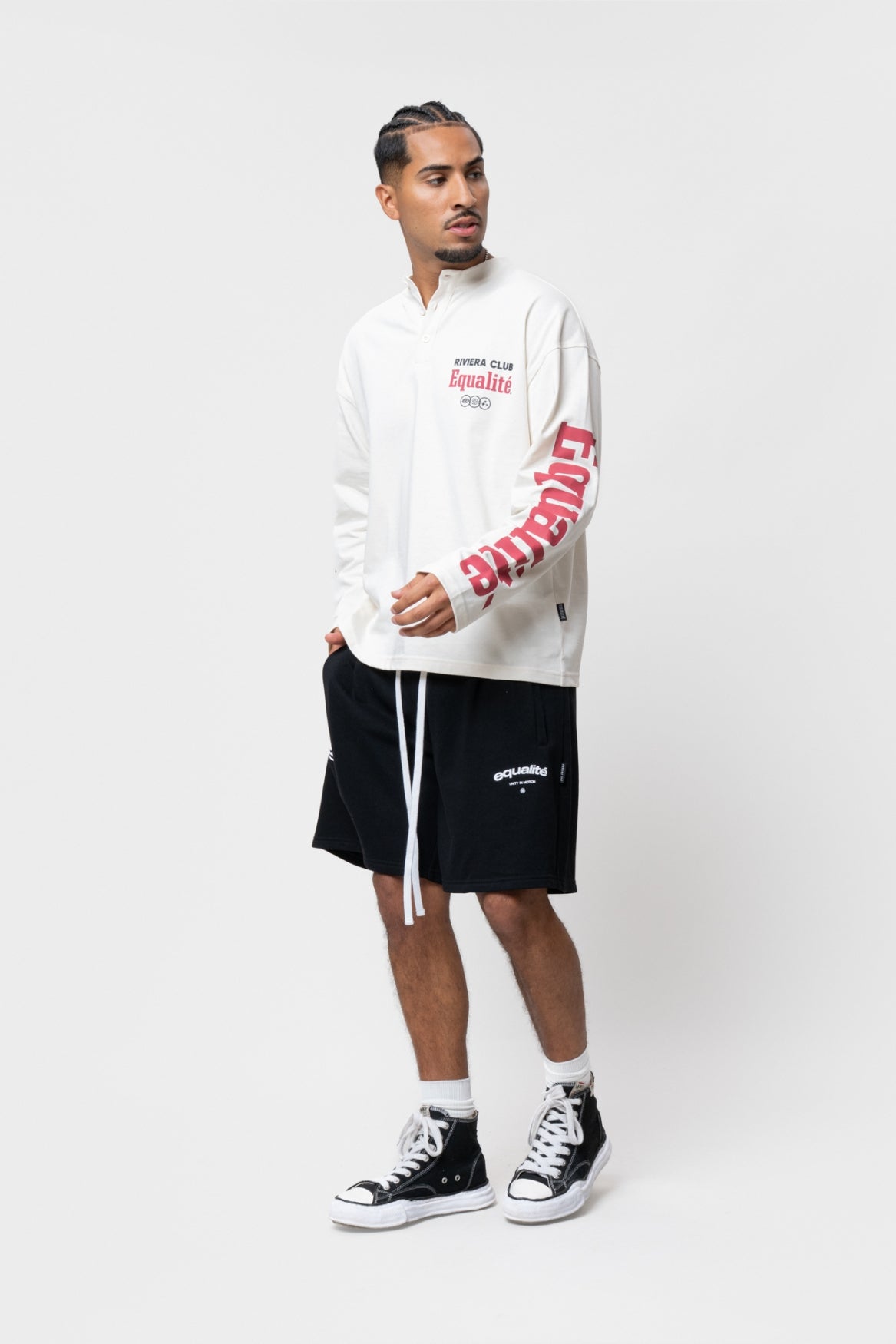RIVIERA LONGSLEEVE TEE | OFF-WHITE
