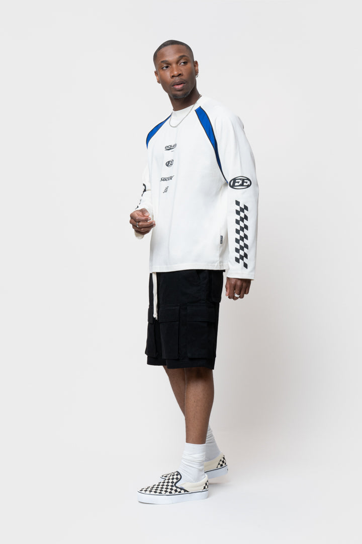 LAP LONGSLEEVE TEE | OFF-WHITE