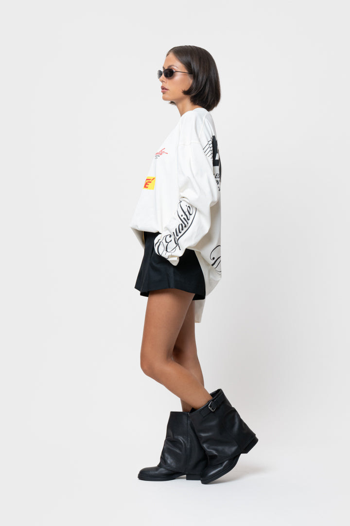 APEX LONGSLEEVE TEE | OFF-WHITE
