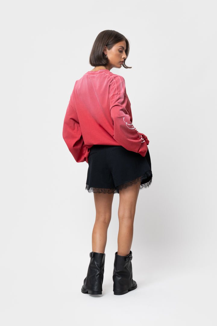 JAX LONGSLEEVE TEE | RED