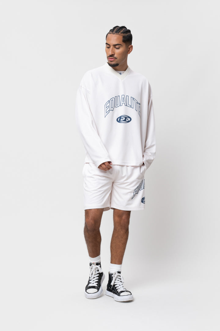 SENNA MESH SHORT | OFF-WHITE
