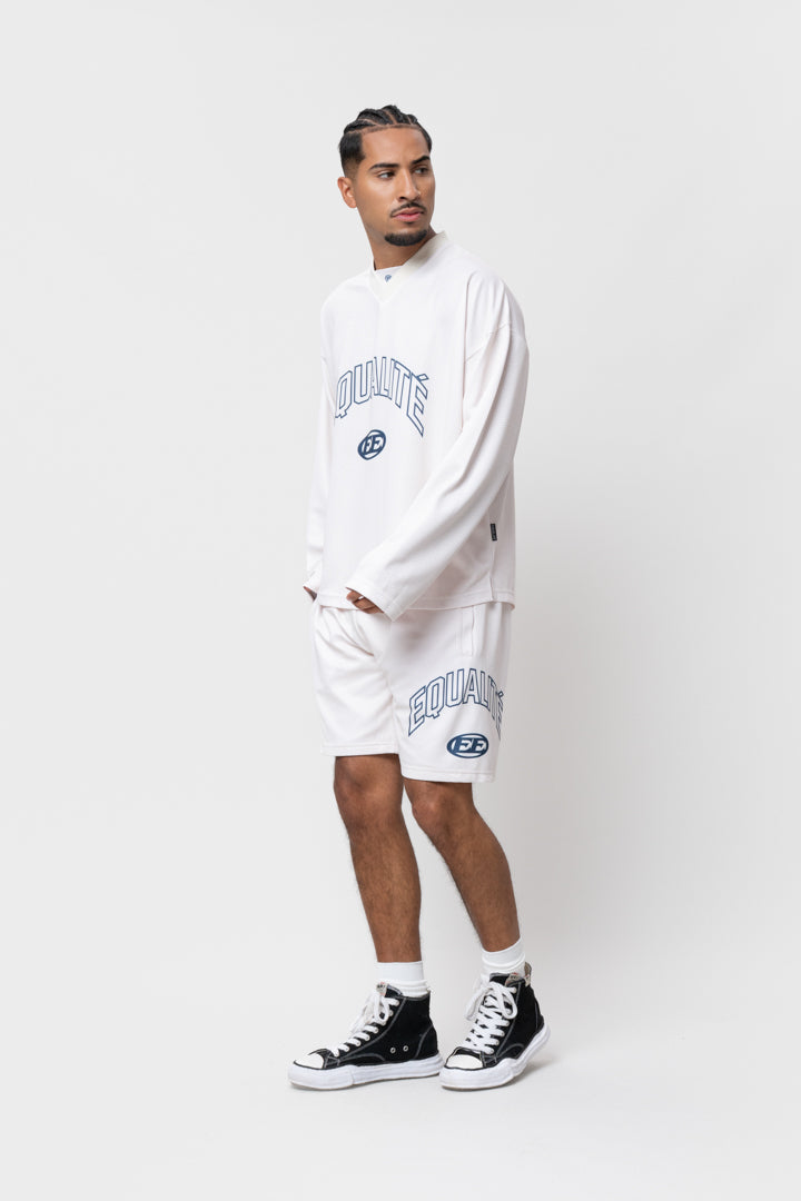 SENNA MESH SHORT | OFF-WHITE