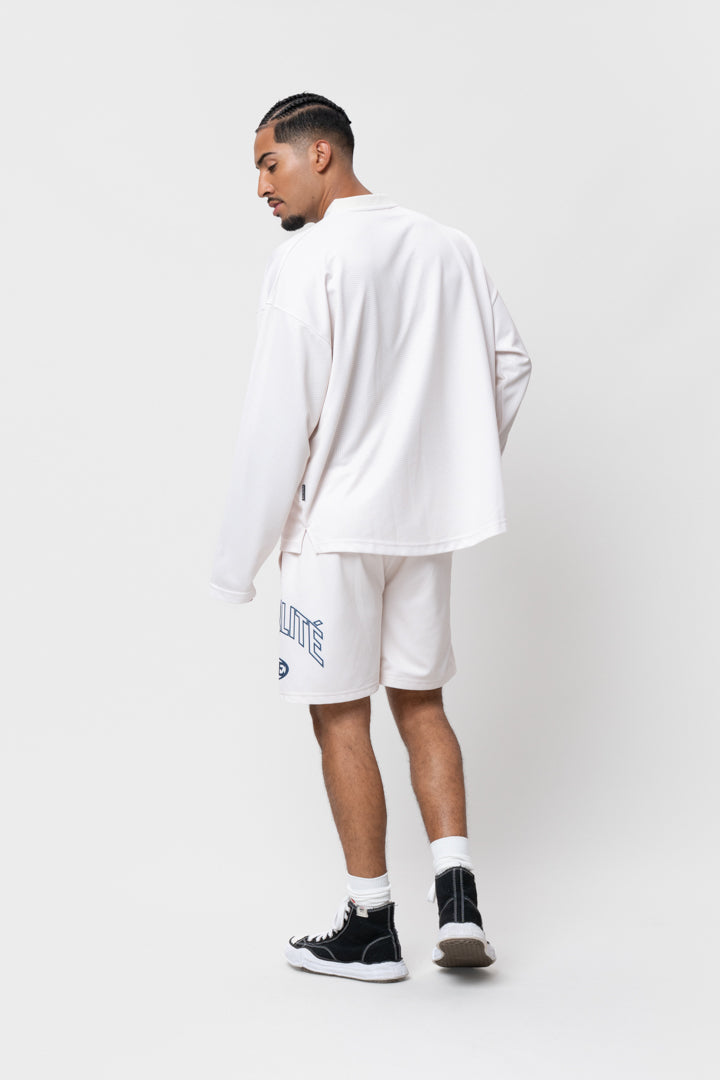 SENNA MESH LONGSLEEVE JERSEY | OFF-WHITE