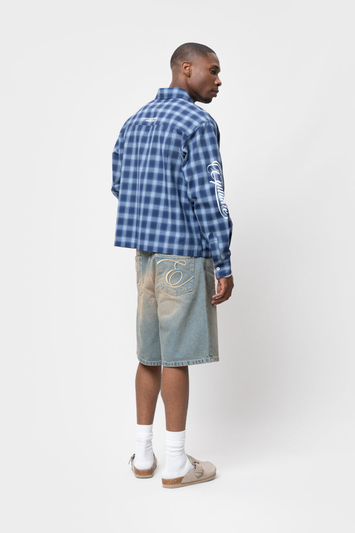 FLANNEL SHIRT | BLUE