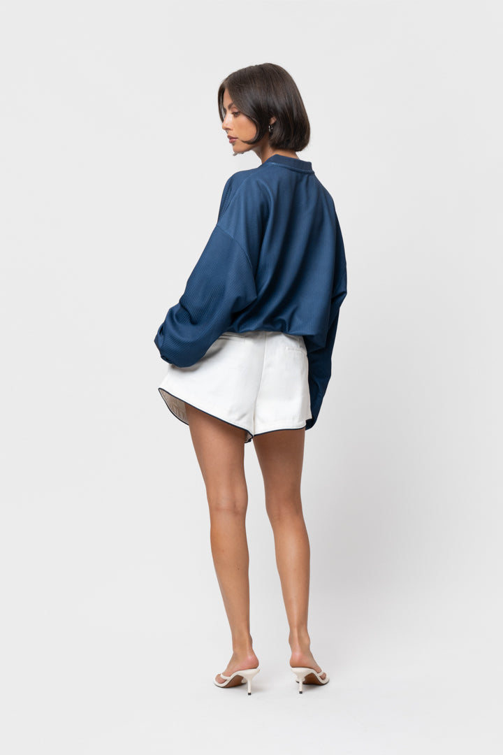 SENNA MESH LONGSLEEVE JERSEY | NAVY