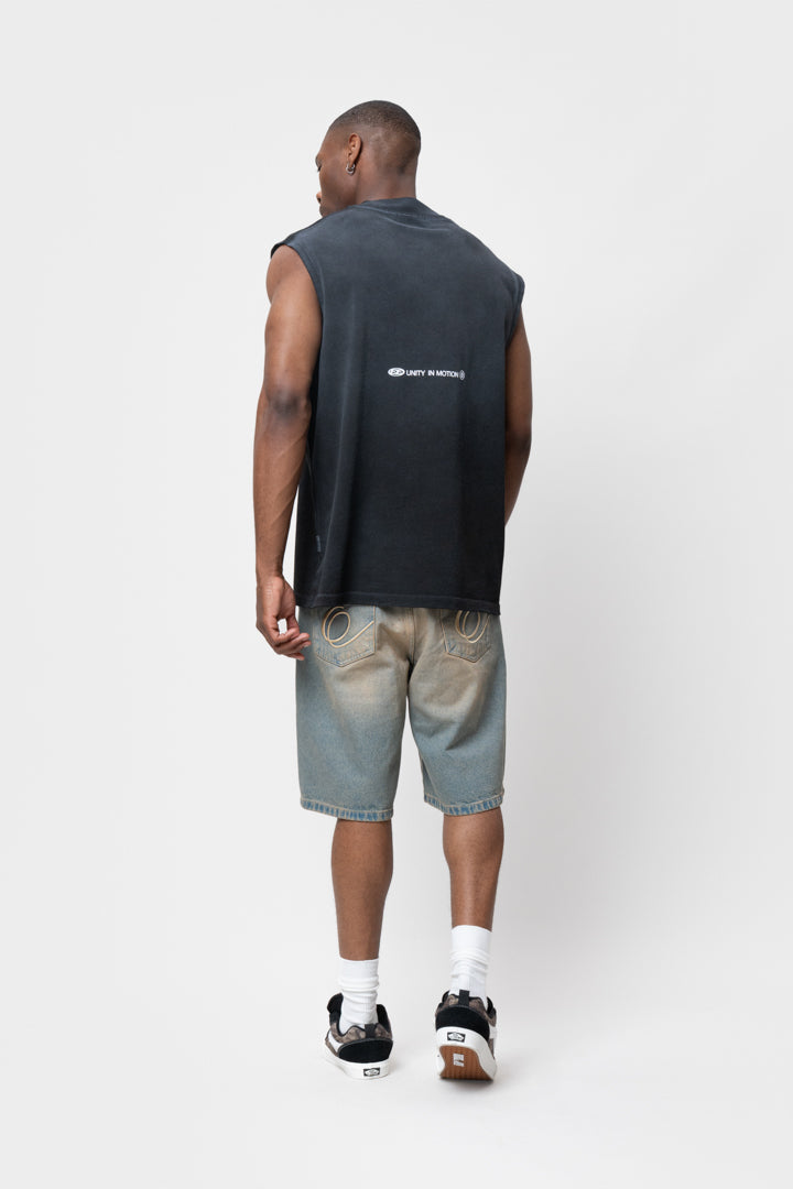ASTRA TANKTOP | BLACK WASHED