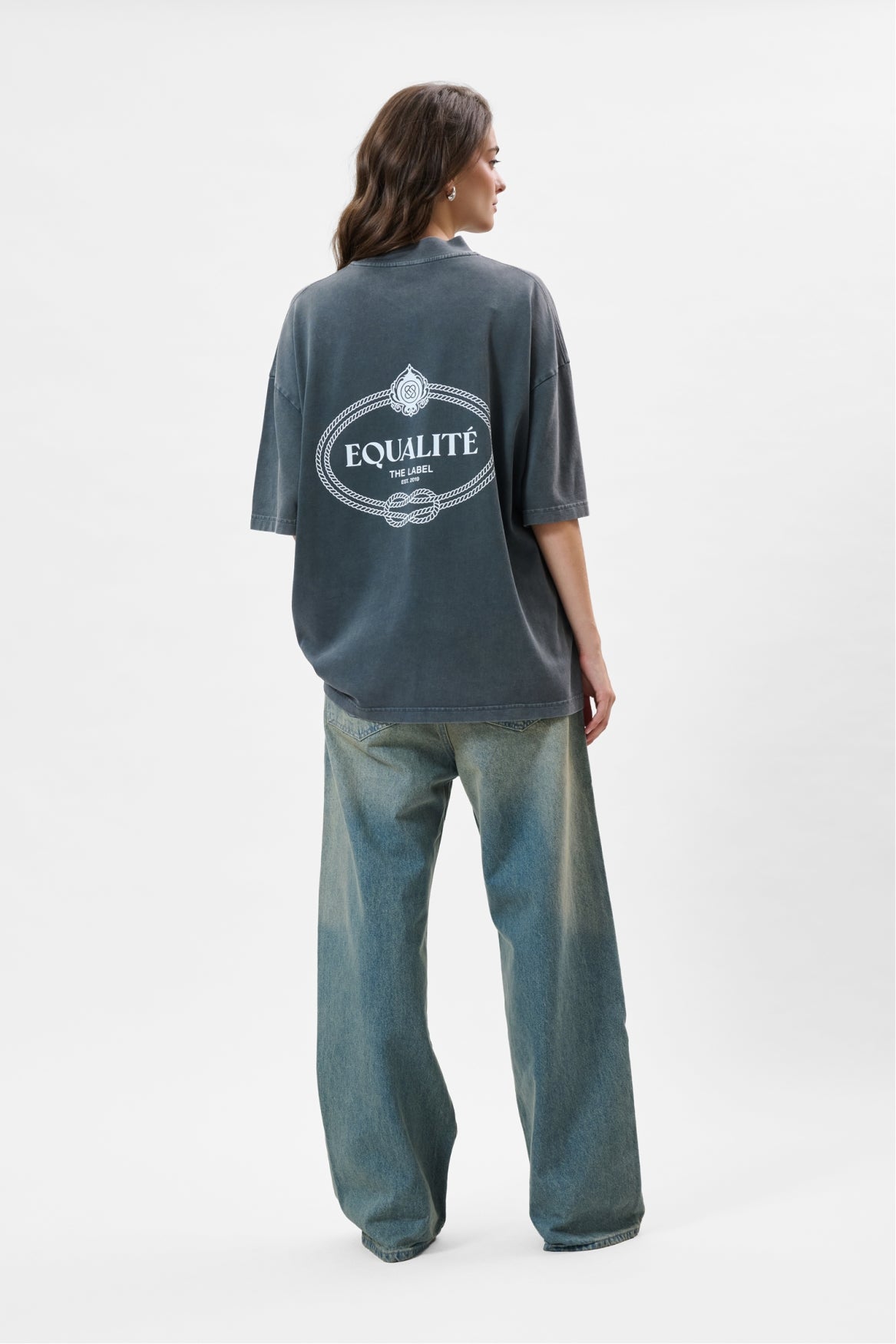 CLASSIC BOXY TEE | WASHED GREY