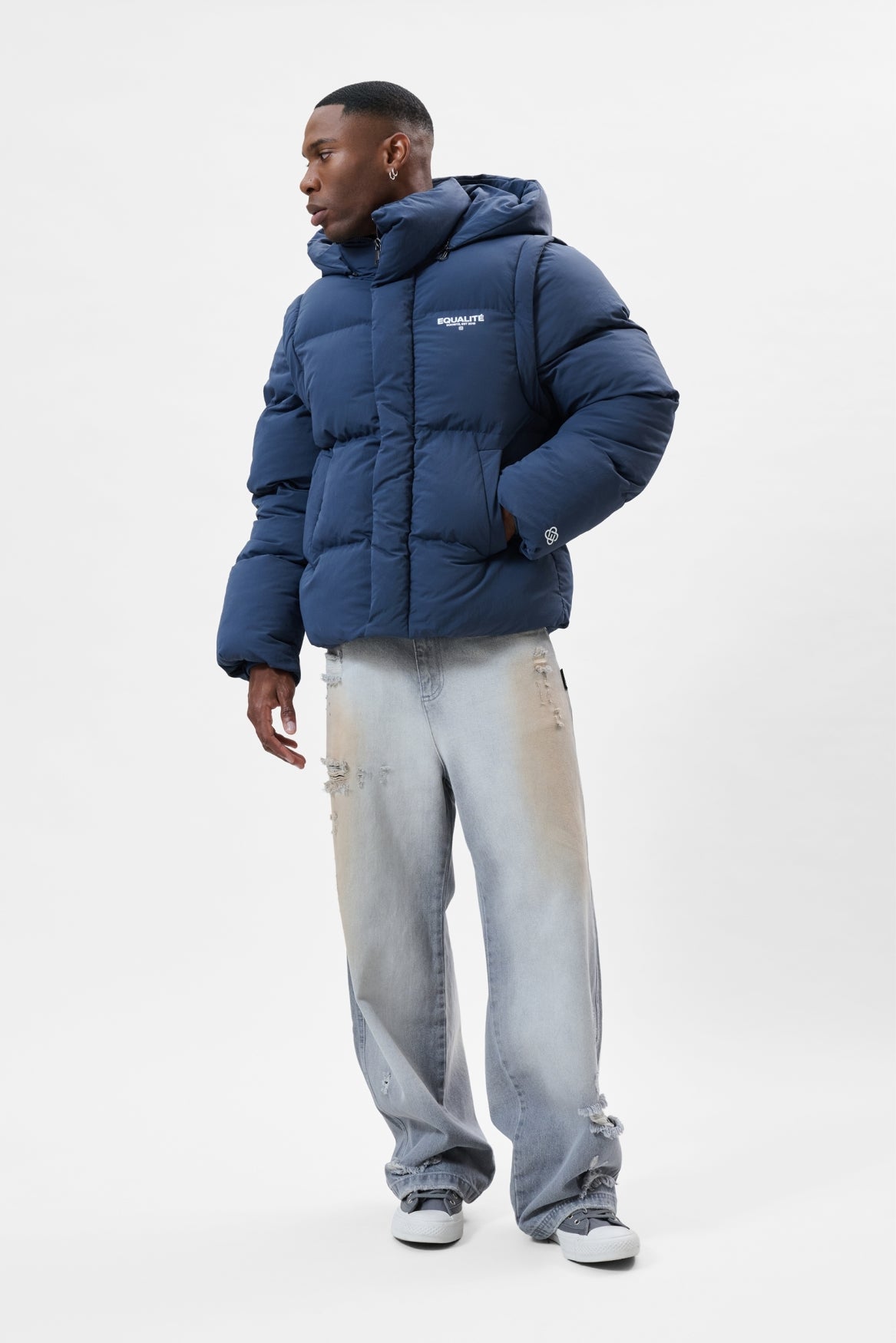 SOCIETÉ PUFFER JACKET | NAVY