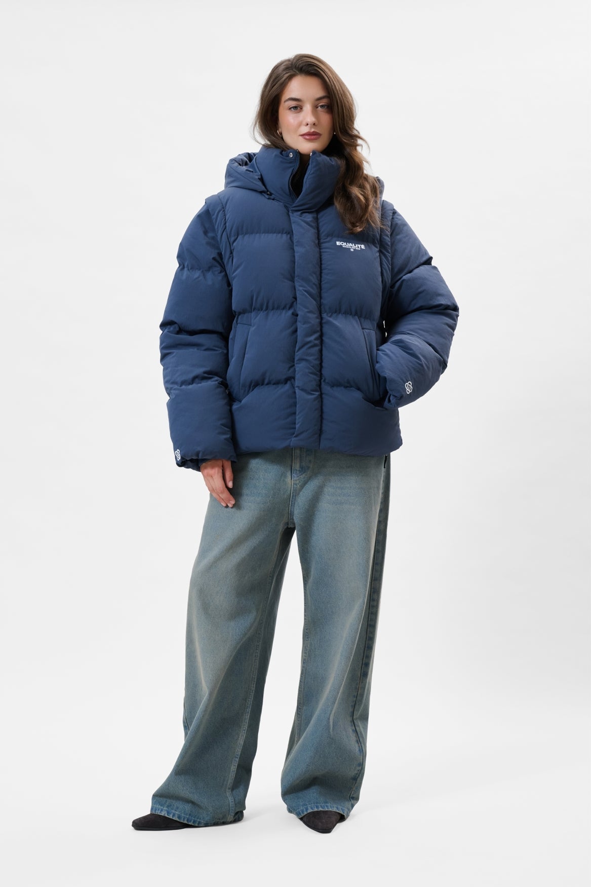 SOCIETÉ PUFFER JACKET | NAVY