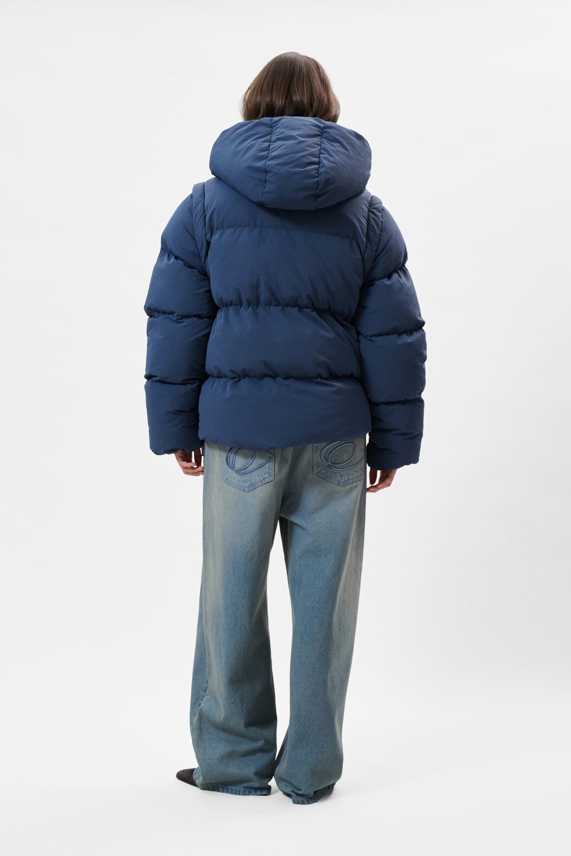 SOCIETÉ PUFFER JACKET | NAVY