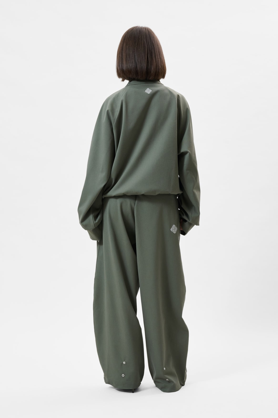 LUCIEN TRACK JACKET | BASEL GREEN