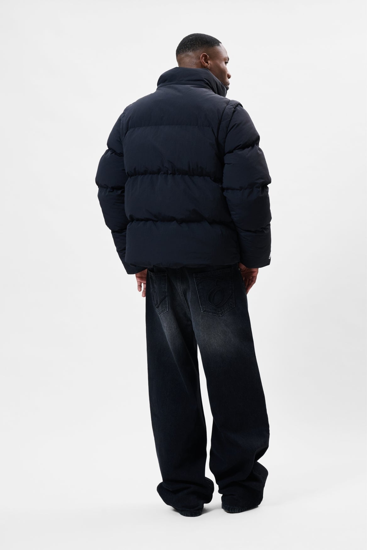 SOCIETÉ PUFFER JACKET | BLACK
