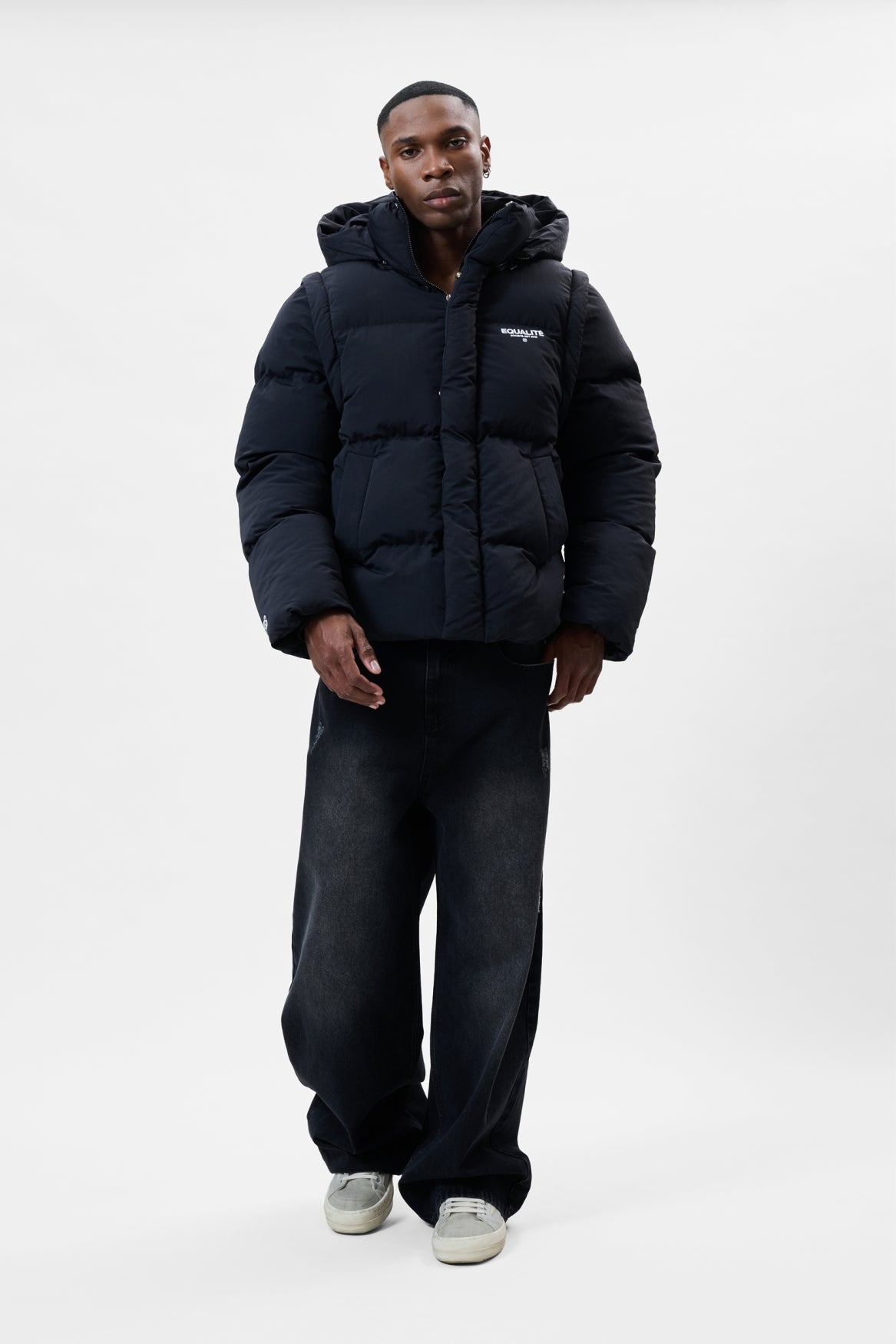 SOCIETÉ PUFFER JACKET | BLACK
